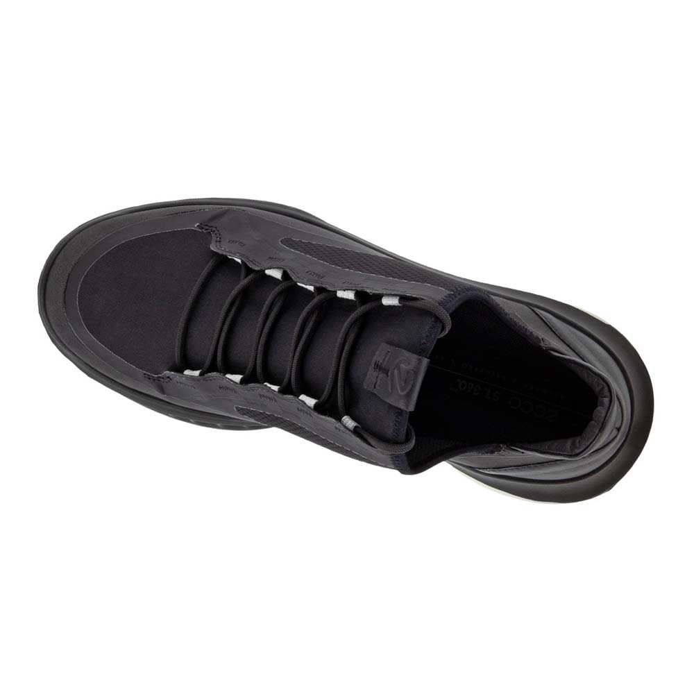 Men's Ecco St.360 Athletic Sneakers Black | Canada 660EBC